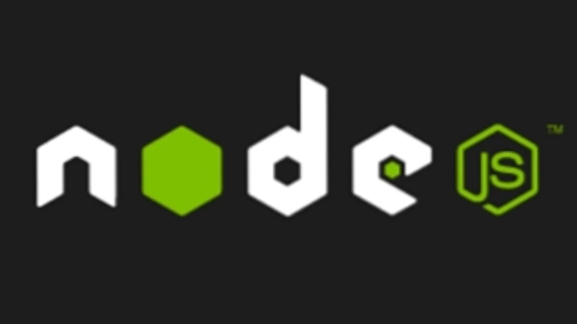 Logo officiel de Node.js, environnement d’exécution JavaScript côté serveur